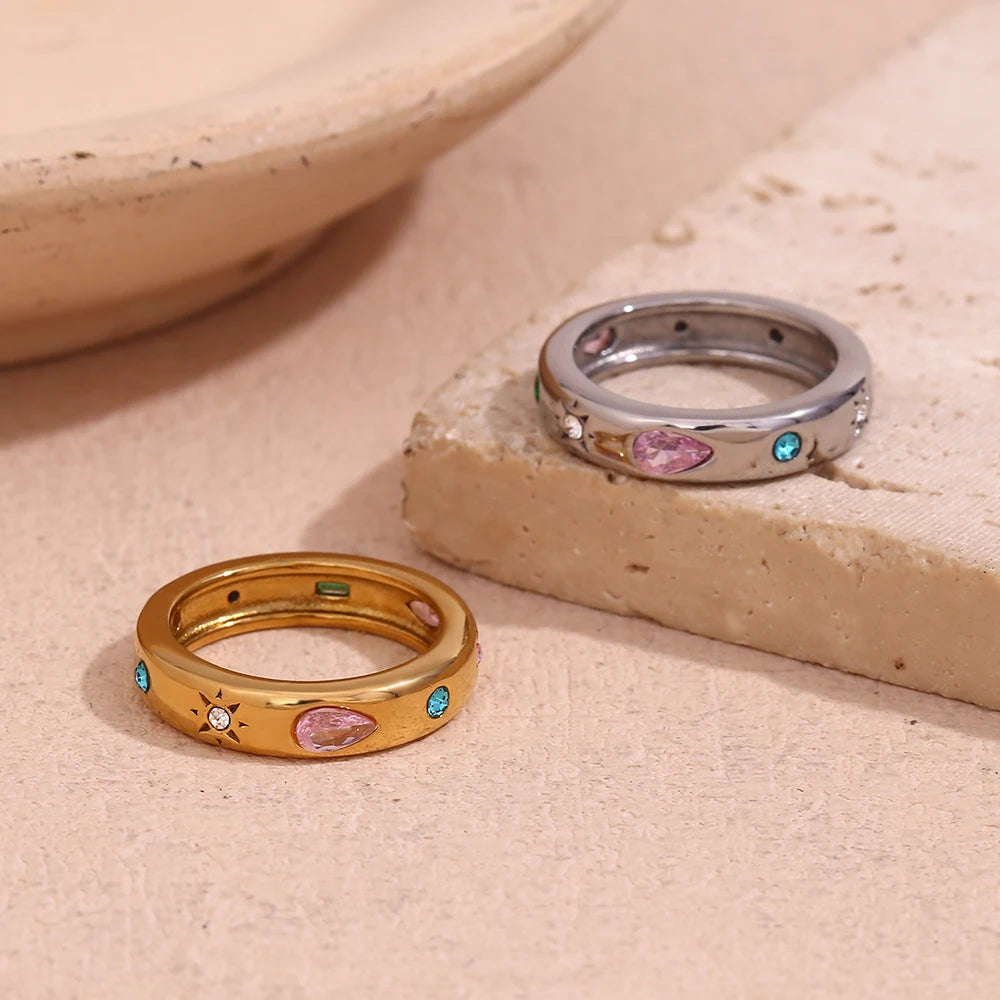 Gemstone Aqua Band