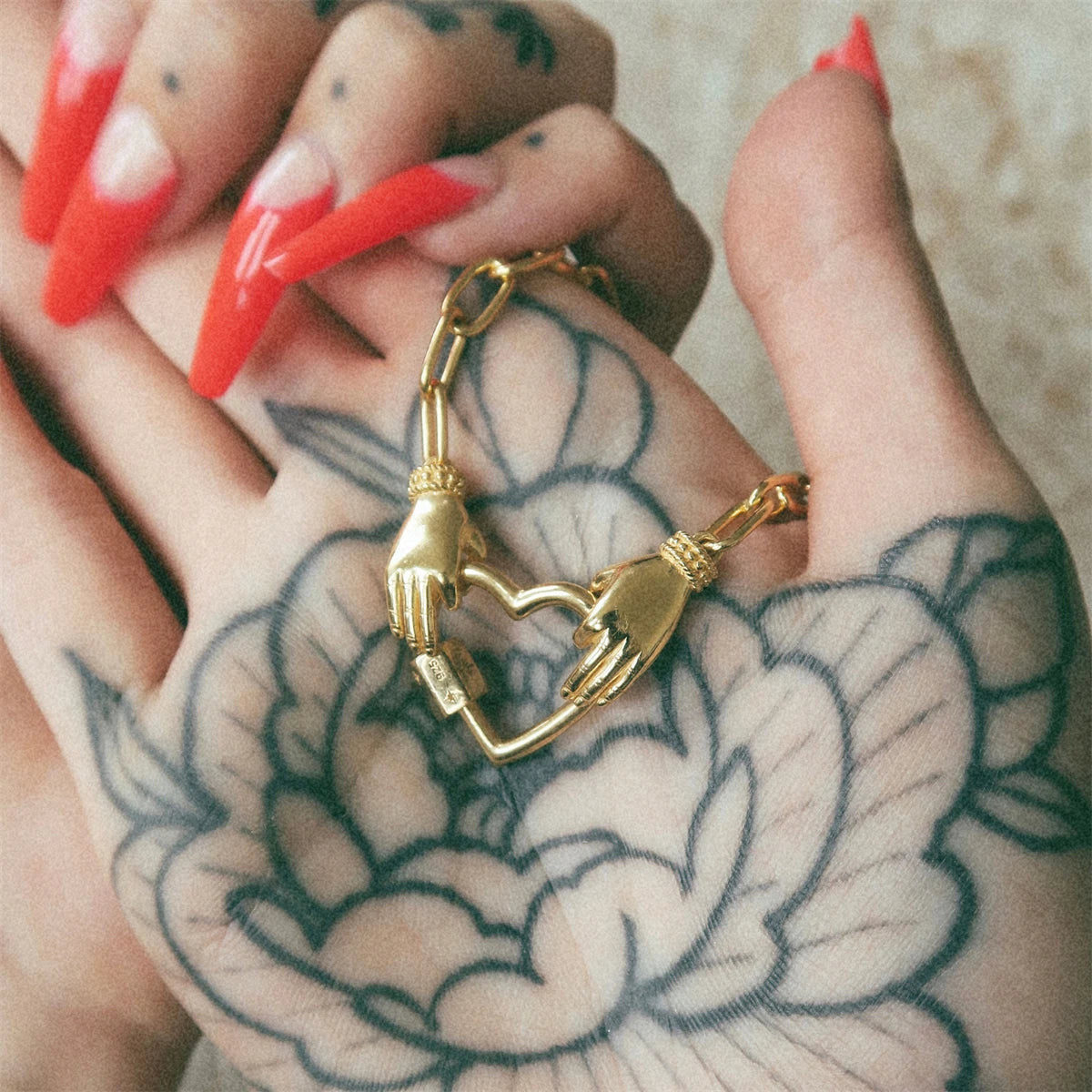 Heart Clasp Necklace
