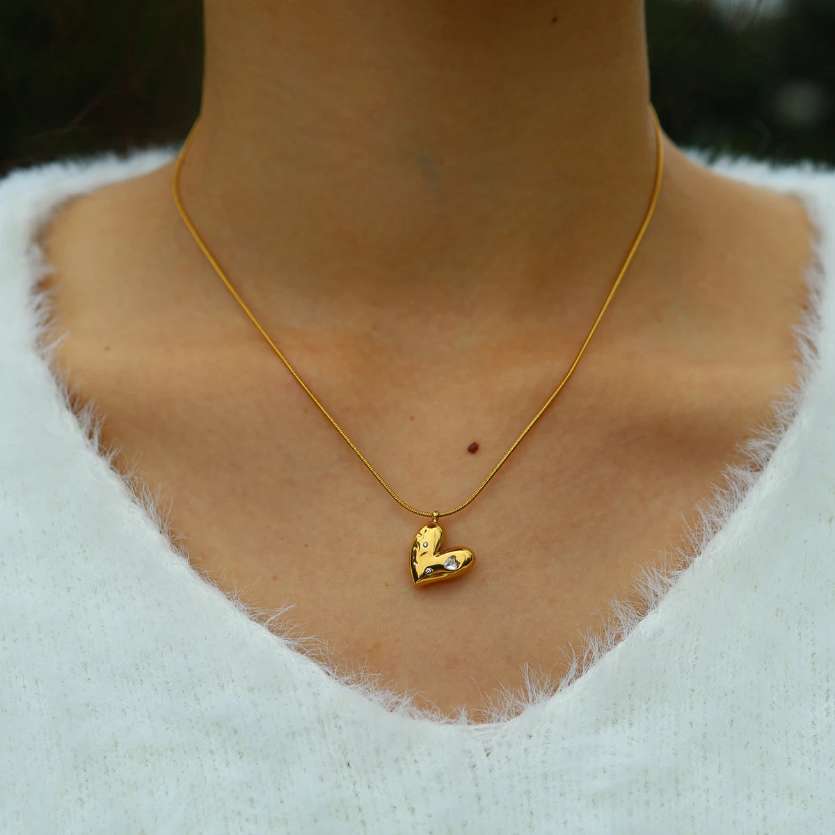Crystal Heart Necklace