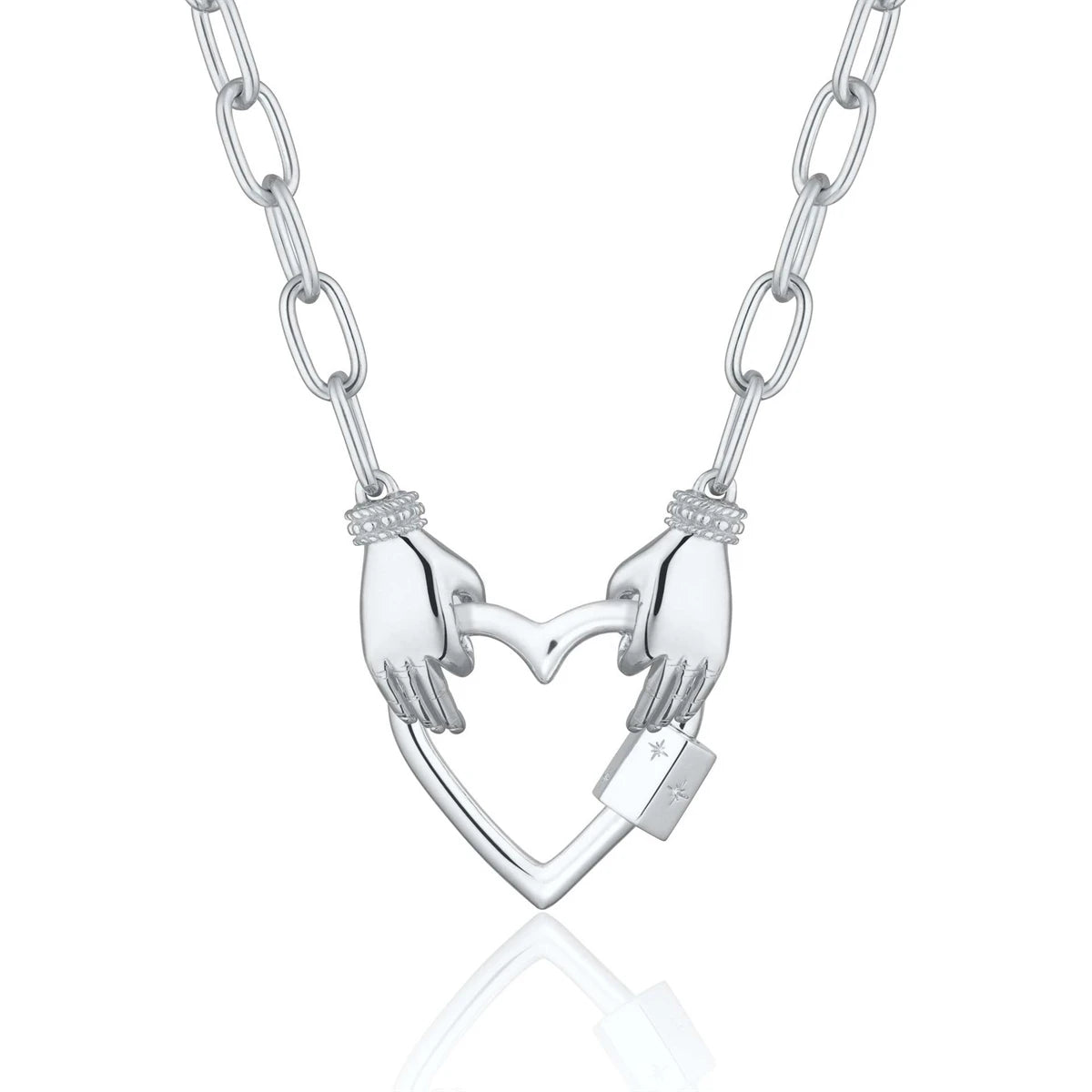 Heart Clasp Necklace