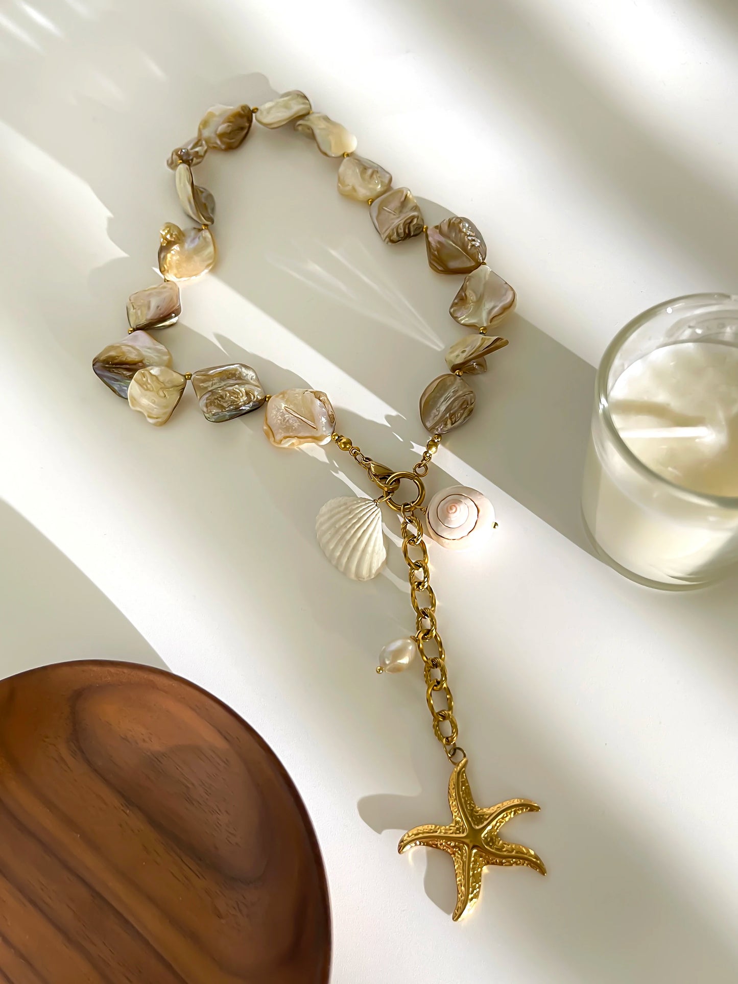 Seashell Pendant Necklace