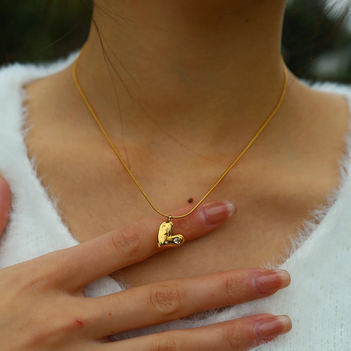 Crystal Heart Necklace
