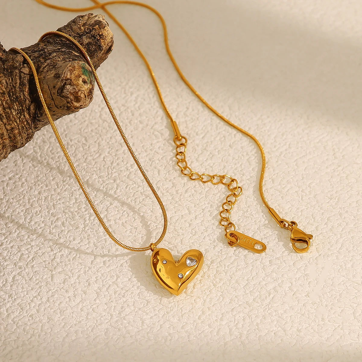 Crystal Heart Necklace