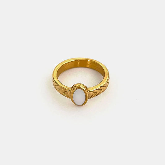 Oval Statement Ring