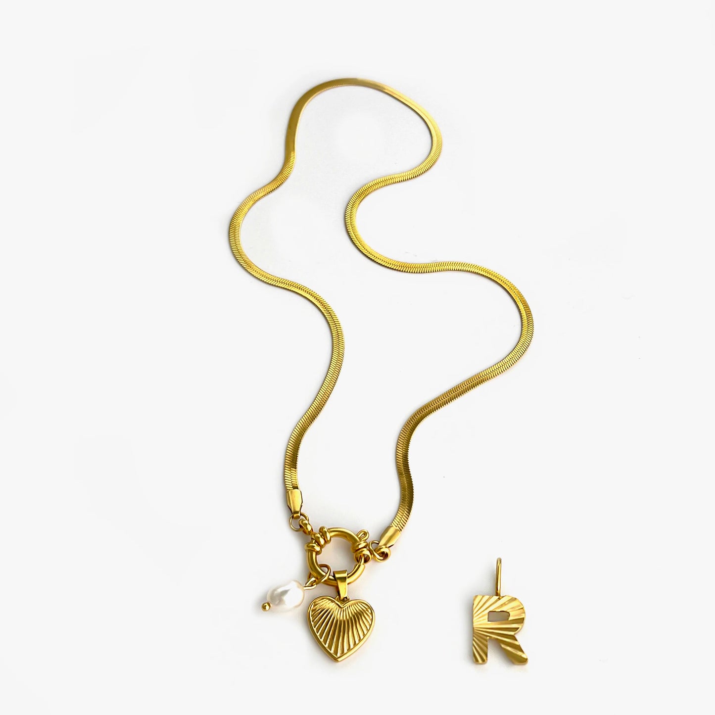 Freshwater Pearl Charm Necklace