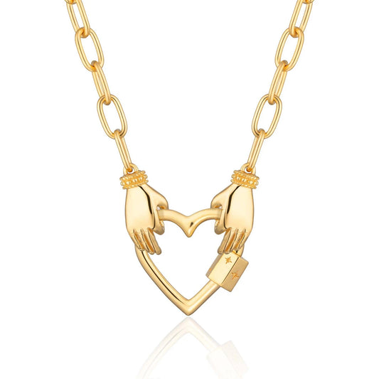Heart Clasp Necklace