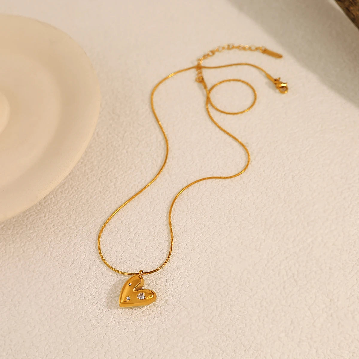 Crystal Heart Necklace