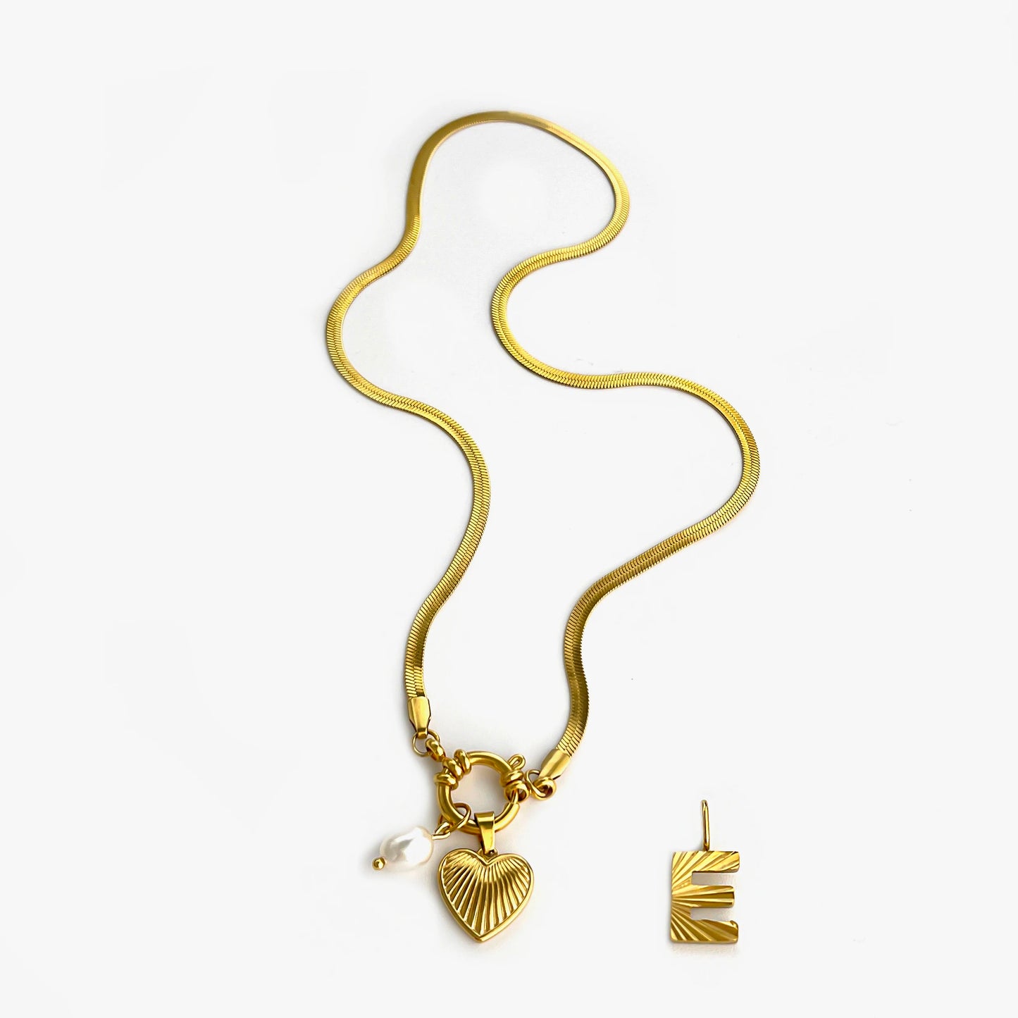 Freshwater Pearl Charm Necklace