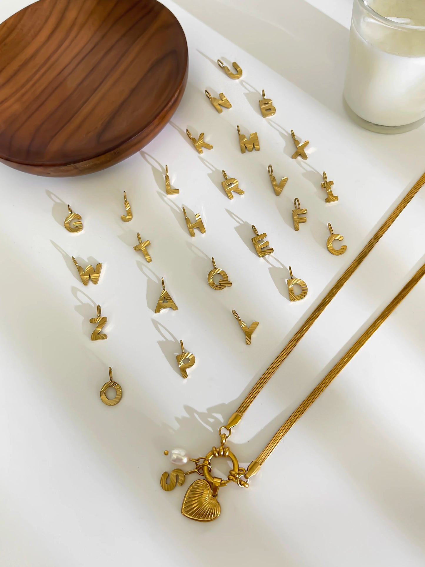 Freshwater Pearl Charm Necklace