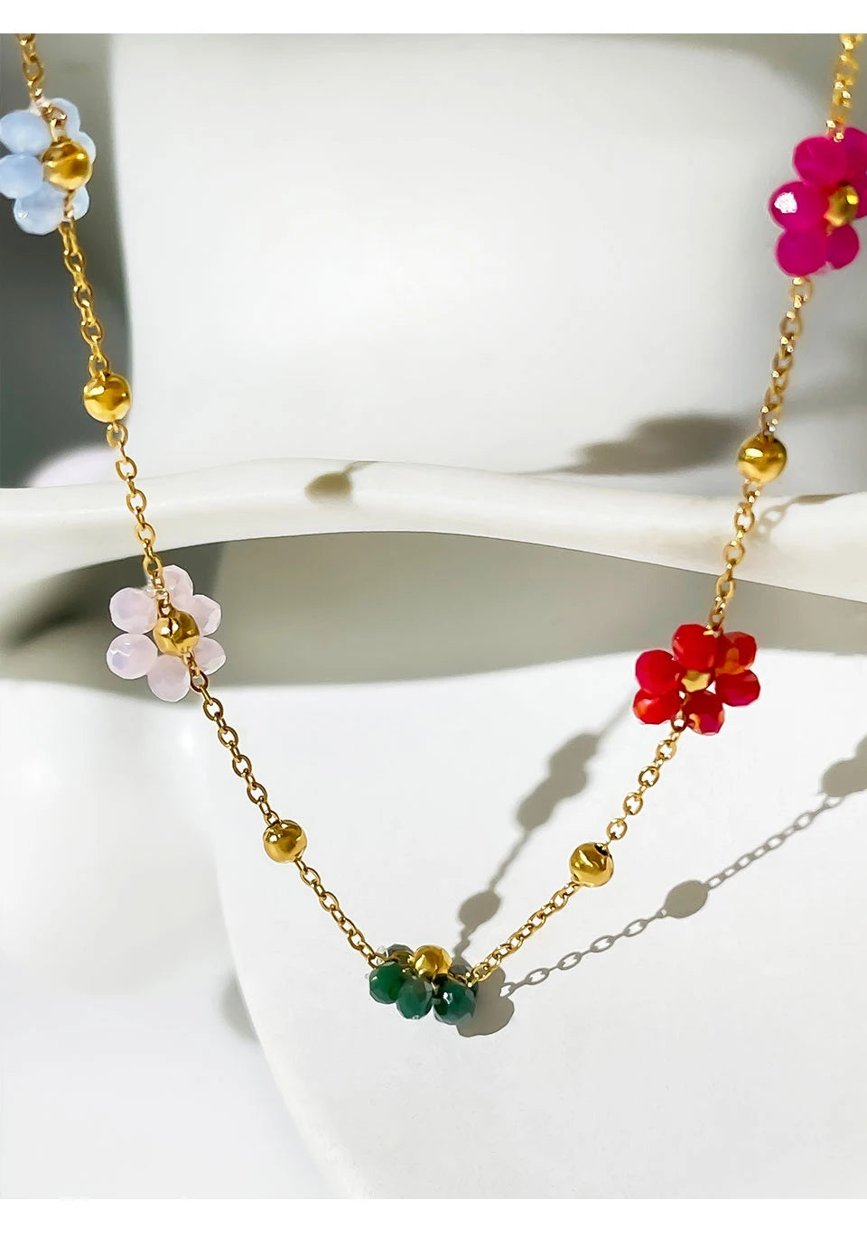 Floral Choker Necklace