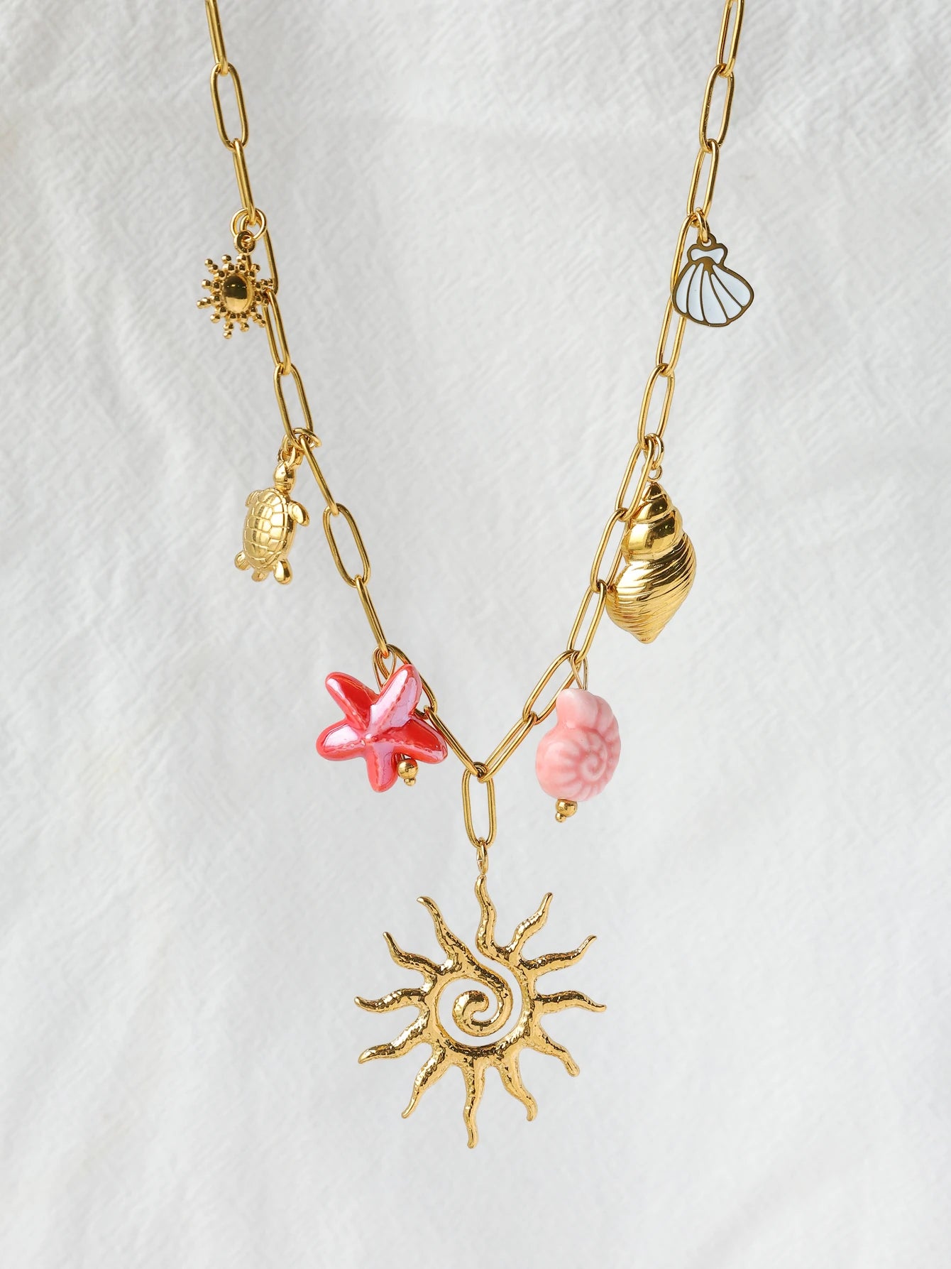 Ocean Charm Necklace